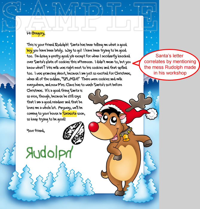 Write a letter to santa north pole video