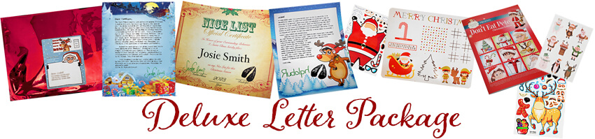 Santa Letter Package