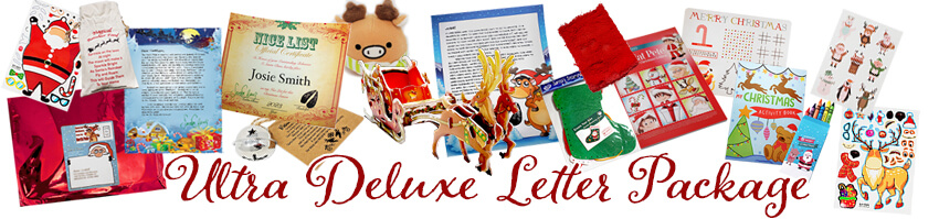 Santa Letter Package