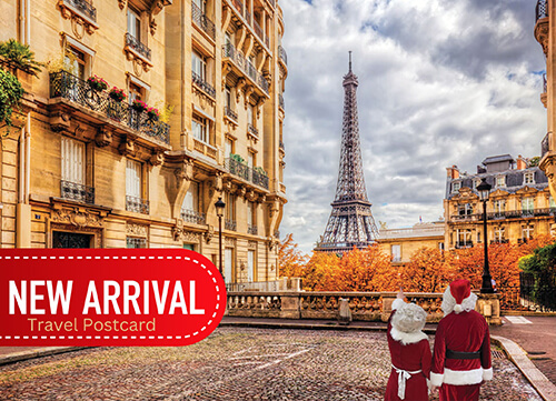 Santa Visits Paris