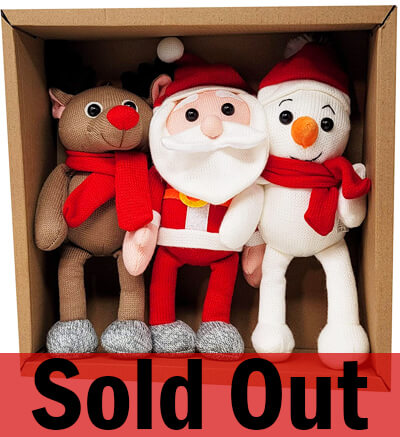 Plush Christmas Set